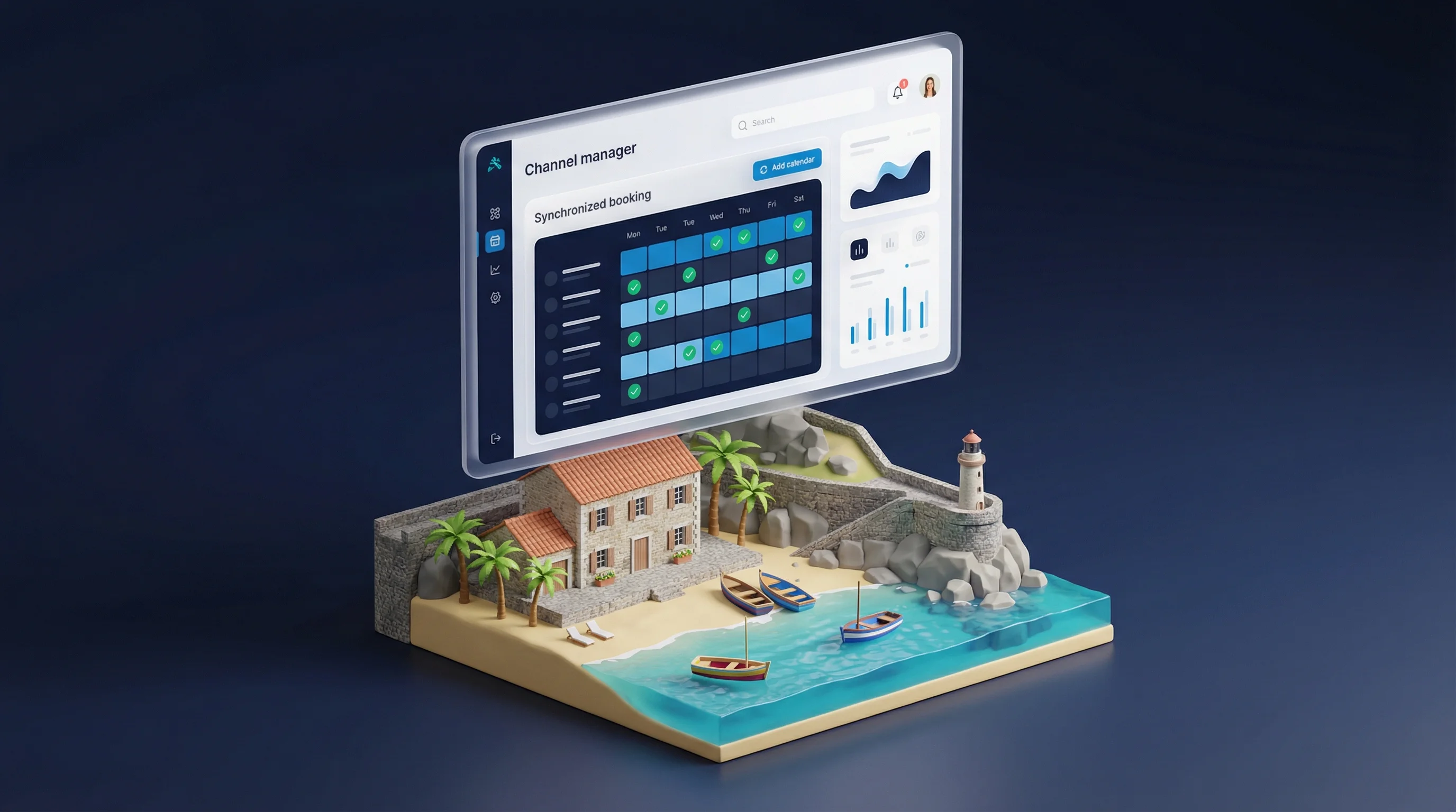 Channel manager Saint-Malo